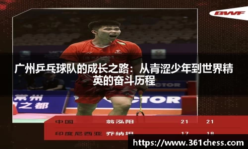 广州乒乓球队的成长之路：从青涩少年到世界精英的奋斗历程